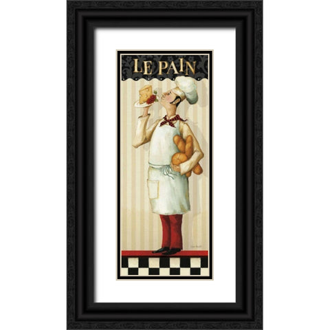 Chefs Masterpiece III Black Ornate Wood Framed Art Print with Double Matting by Audit, Lisa