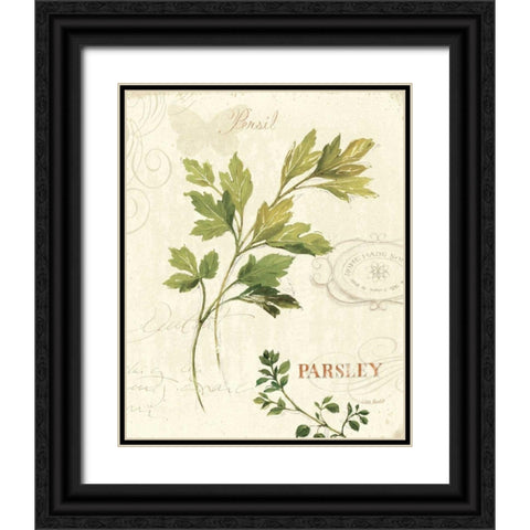 Aromantique I Black Ornate Wood Framed Art Print with Double Matting by Audit, Lisa