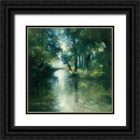 Peek a Boo Black Ornate Wood Framed Art Print with Double Matting by Purinton, Julia