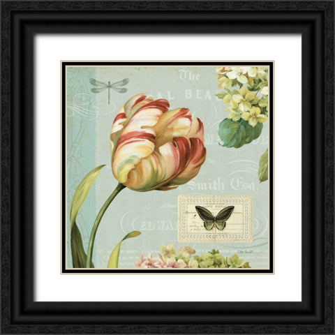 Mothers Treasure I Black Ornate Wood Framed Art Print with Double Matting by Audit, Lisa