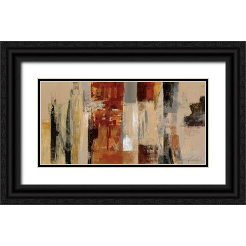 Urban Morning Black Ornate Wood Framed Art Print with Double Matting by Vassileva, Silvia