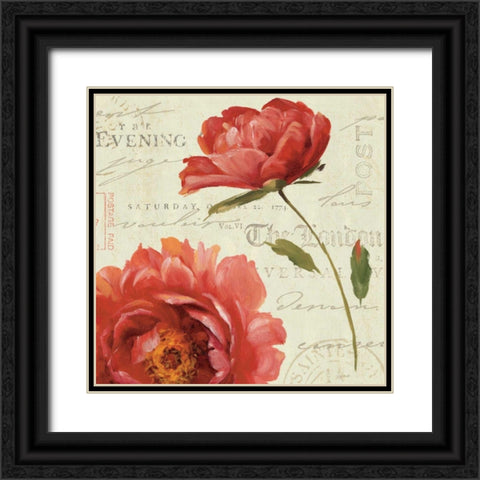 My Own Words Black Ornate Wood Framed Art Print with Double Matting by Audit, Lisa