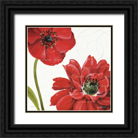 Rouge Paris II Black Ornate Wood Framed Art Print with Double Matting by Audit, Lisa