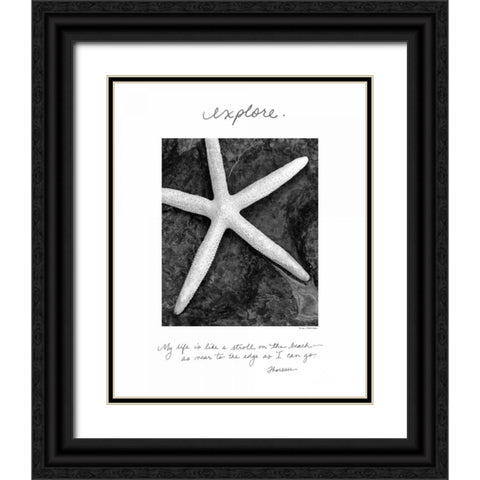 Explore Black Ornate Wood Framed Art Print with Double Matting by Van Swearingen, Debra