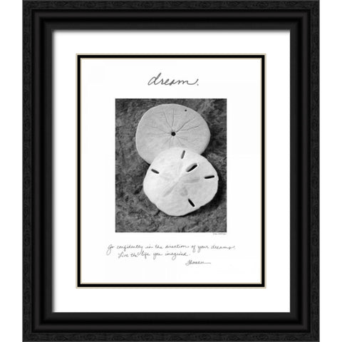 Dream Black Ornate Wood Framed Art Print with Double Matting by Van Swearingen, Debra