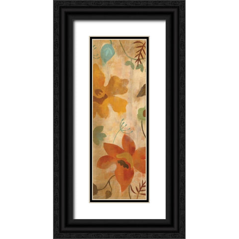 Antique Embroidery I Black Ornate Wood Framed Art Print with Double Matting by Vassileva, Silvia