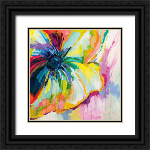Winsome Black Ornate Wood Framed Art Print with Double Matting by Vertentes, Jeanette