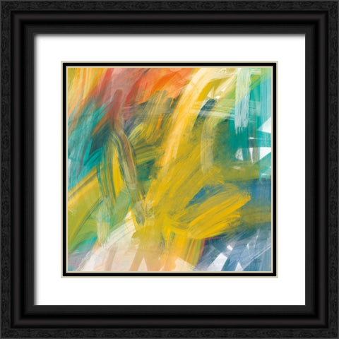Spectrum Black Ornate Wood Framed Art Print with Double Matting by Averinos, Melissa