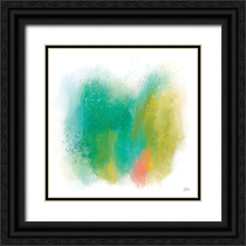 Color Full Black Ornate Wood Framed Art Print with Double Matting by Averinos, Melissa