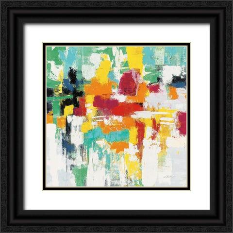 Summer Silk Road Warm Black Ornate Wood Framed Art Print with Double Matting by Vassileva, Silvia