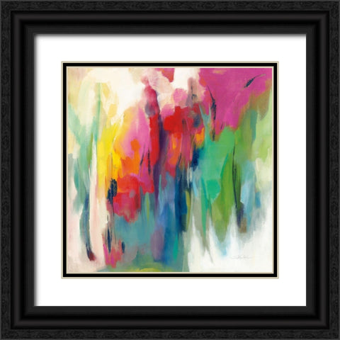 Bright March Rainbow Black Ornate Wood Framed Art Print with Double Matting by Vassileva, Silvia