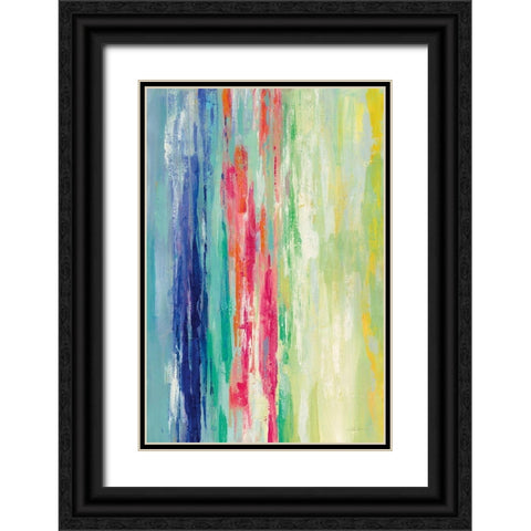 California Surf Bright Crop Black Ornate Wood Framed Art Print with Double Matting by Vassileva, Silvia