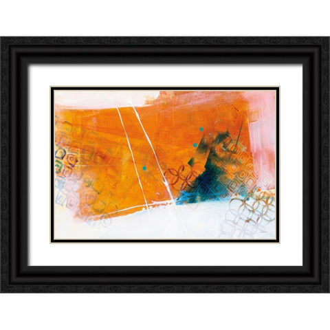 Exaggeration Black Ornate Wood Framed Art Print with Double Matting by Schick, Mike