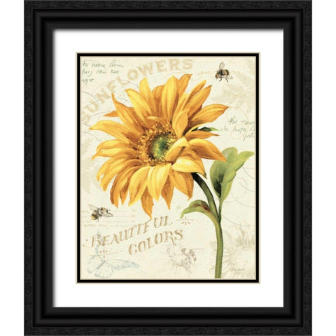 Under the Sun II Black Ornate Wood Framed Art Print with Double Matting by Audit, Lisa