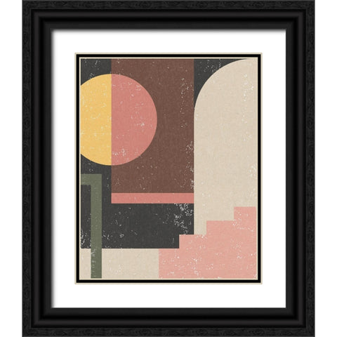Good Life I Black Ornate Wood Framed Art Print with Double Matting by Hershey, Moira