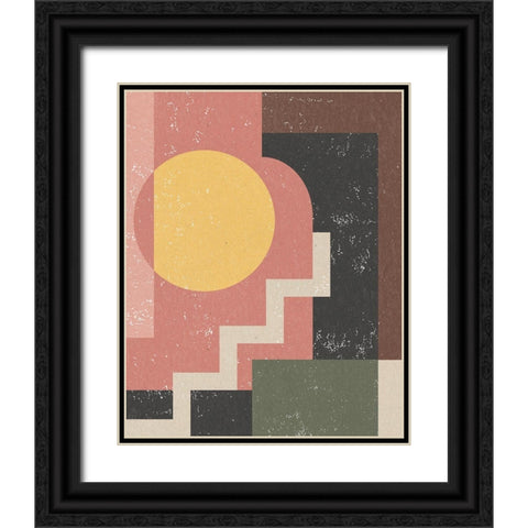 Good Life II Black Ornate Wood Framed Art Print with Double Matting by Hershey, Moira