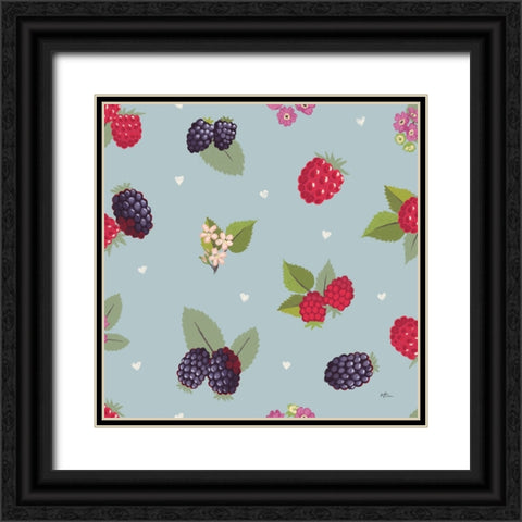 Sweet Life Step 09 Black Ornate Wood Framed Art Print with Double Matting by Penner, Janelle