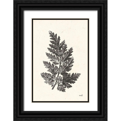 Walk in the Woods I Black Ornate Wood Framed Art Print with Double Matting by Hershey, Moira