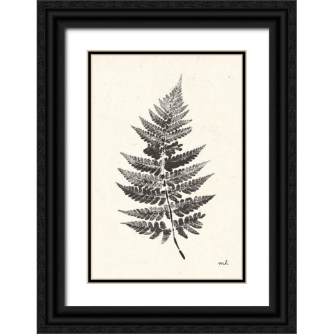 Walk in the Woods II Black Ornate Wood Framed Art Print with Double Matting by Hershey, Moira