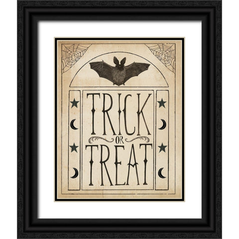 Hocus Pocus IV Stars Black Ornate Wood Framed Art Print with Double Matting by Miller, Sara Zieve