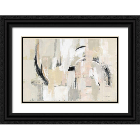 Kyoto Wind Black Ornate Wood Framed Art Print with Double Matting by Vassileva, Silvia