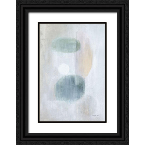 Obscurity I Black Ornate Wood Framed Art Print with Double Matting by Nai, Danhui