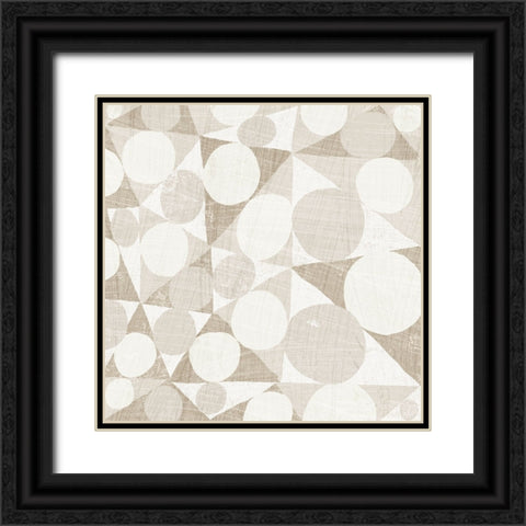 Spotty I Black Ornate Wood Framed Art Print with Double Matting by Mullan, Michael