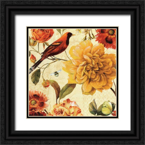 Rainbow Garden Spice II Black Ornate Wood Framed Art Print with Double Matting by Audit, Lisa