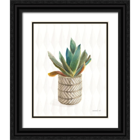 Desert Greenhouse XIII Subtle Black Ornate Wood Framed Art Print with Double Matting by Nai, Danhui