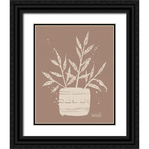 Dreamy Boho Botanical Sketches IX Black Ornate Wood Framed Art Print with Double Matting by Tavoletti, Anne