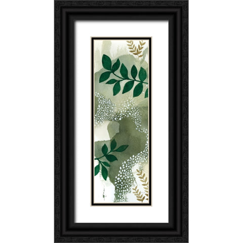 Woodland Walk VIII Black Ornate Wood Framed Art Print with Double Matting by Horn, Laura