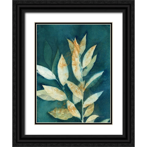 Shower of Gold III Black Ornate Wood Framed Art Print with Double Matting by Ferguson, Kathy