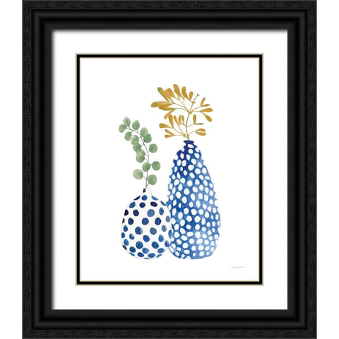 Modern Nature I Black Ornate Wood Framed Art Print with Double Matting by Charro, Mercedes Lopez