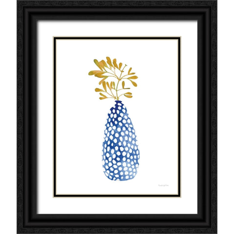 Modern Nature II Black Ornate Wood Framed Art Print with Double Matting by Charro, Mercedes Lopez