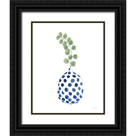 Modern Nature III Black Ornate Wood Framed Art Print with Double Matting by Charro, Mercedes Lopez