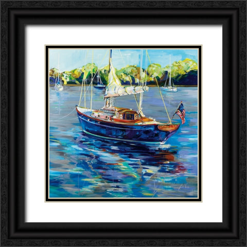 Spirit Black Ornate Wood Framed Art Print with Double Matting by Vertentes, Jeanette