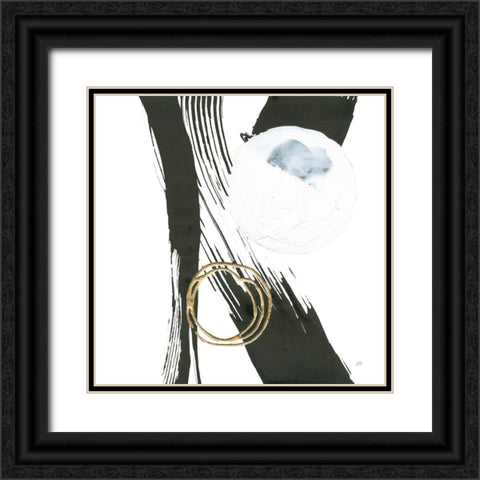 Many Moons II Black Ornate Wood Framed Art Print with Double Matting by Paschke, Chris