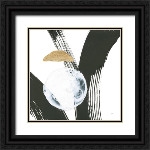 Many Moons III Black Ornate Wood Framed Art Print with Double Matting by Paschke, Chris