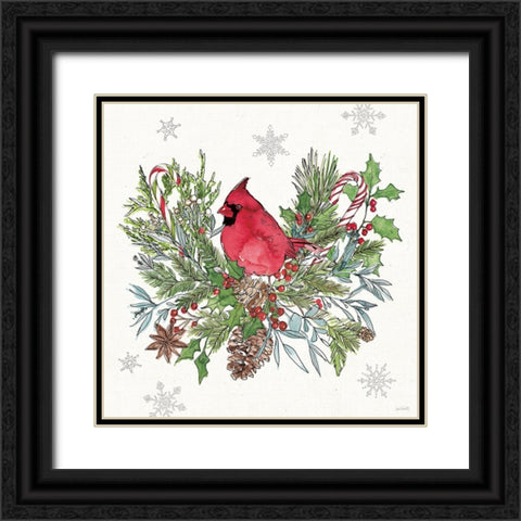 Signs of the Season III Black Ornate Wood Framed Art Print with Double Matting by Tavoletti, Anne