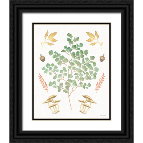 Forest Finds VIII Black Ornate Wood Framed Art Print with Double Matting by Grove, Beth