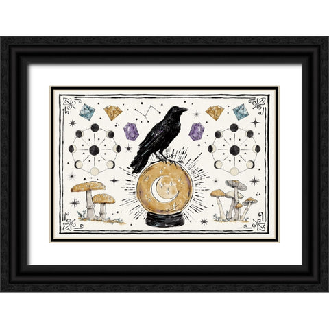 Mystic Moon I Black Ornate Wood Framed Art Print with Double Matting by Tavoletti, Anne