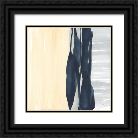 Musings I Black Ornate Wood Framed Art Print with Double Matting by Paschke, Chris