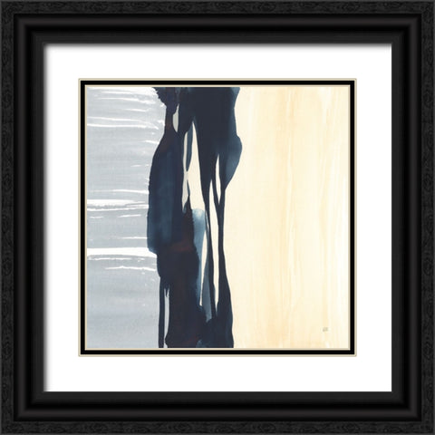 Musings II Black Ornate Wood Framed Art Print with Double Matting by Paschke, Chris