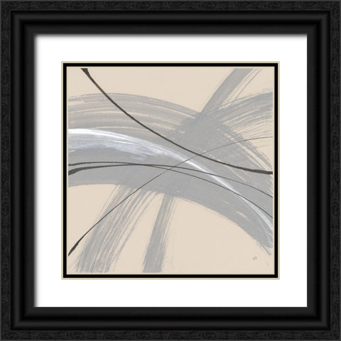 Intersection IV Black Ornate Wood Framed Art Print with Double Matting by Paschke, Chris