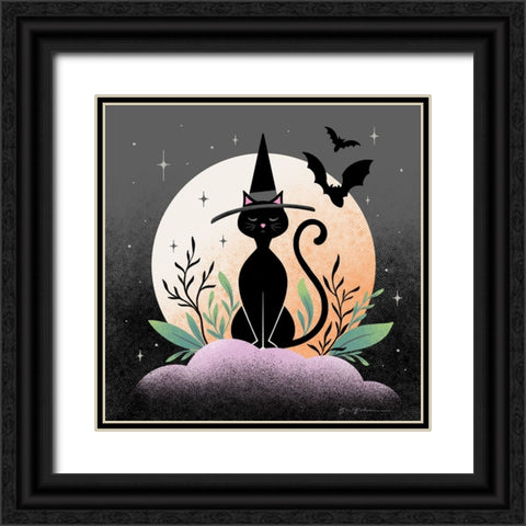 Hocus Pocus II Black Ornate Wood Framed Art Print with Double Matting by Graham, Gia