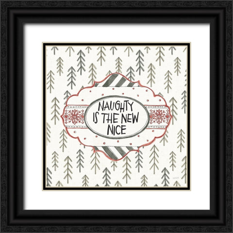 Holiday Fun V Black Ornate Wood Framed Art Print with Double Matting by Tavoletti, Anne