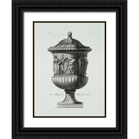 Elements of Style I Black Ornate Wood Framed Art Print with Double Matting by Chilton, Sarah E