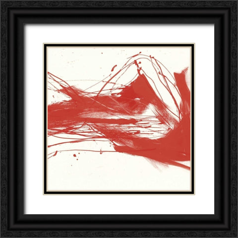 Signatures I Black Ornate Wood Framed Art Print with Double Matting by Sic, Jerry