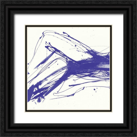 Signatures III Black Ornate Wood Framed Art Print with Double Matting by Sic, Jerry