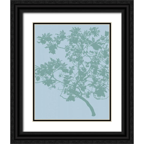 All American II Black Ornate Wood Framed Art Print with Double Matting by Davies, Susan